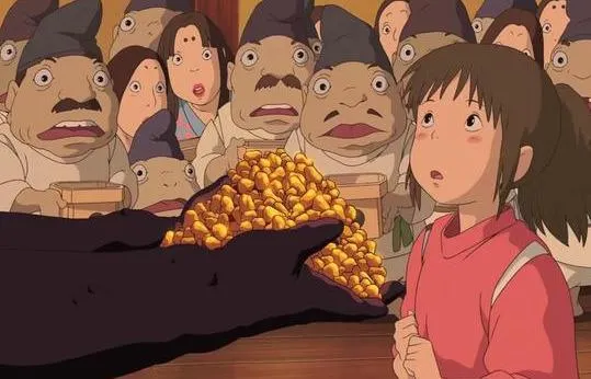 無臉男說：「我給你金子」千尋拒絕了他