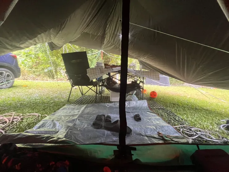 新手露營體會中