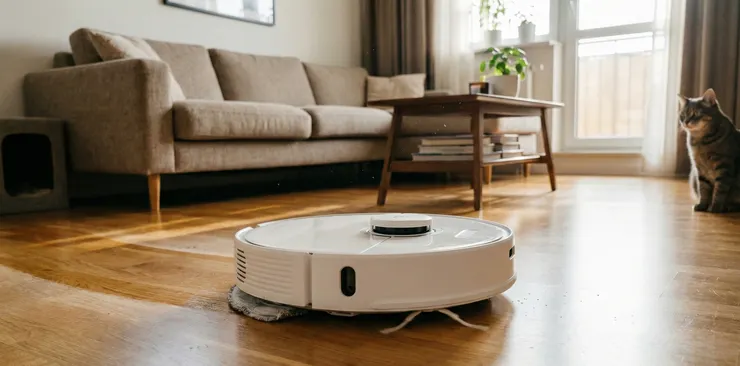 掃地機器人示意圖