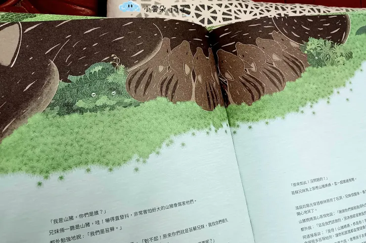 苔蘚原來也有保暖作用！動物躺在苔蘚身上，就像躺在柔軟溫暖的地墊上。