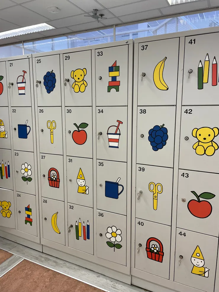 博物館的儲物櫃