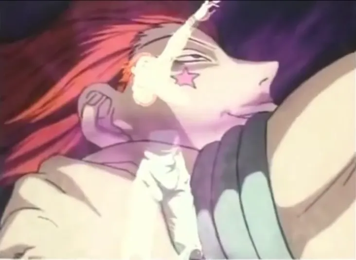 他傳出一股不吉祥的氣，而且是從丹田部位發出來的（by 雲古)