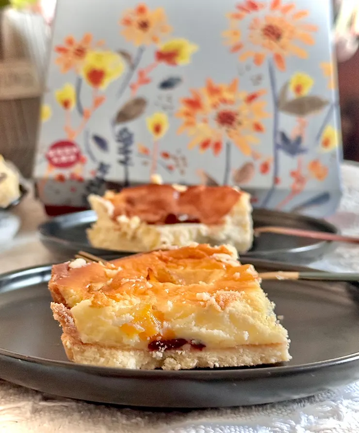 蔓莓蜜映乳酪派