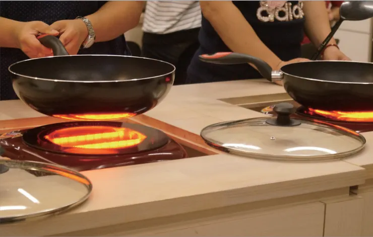 共享廚房的優點之一是會提供最低限度的廚房用具