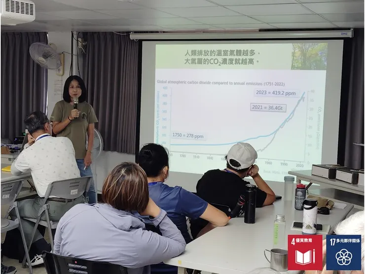 氣候變遷要探討的,是時間尺度更大的數據變化,而有了更多的數據追蹤,也才看得出變化的....「趨勢」