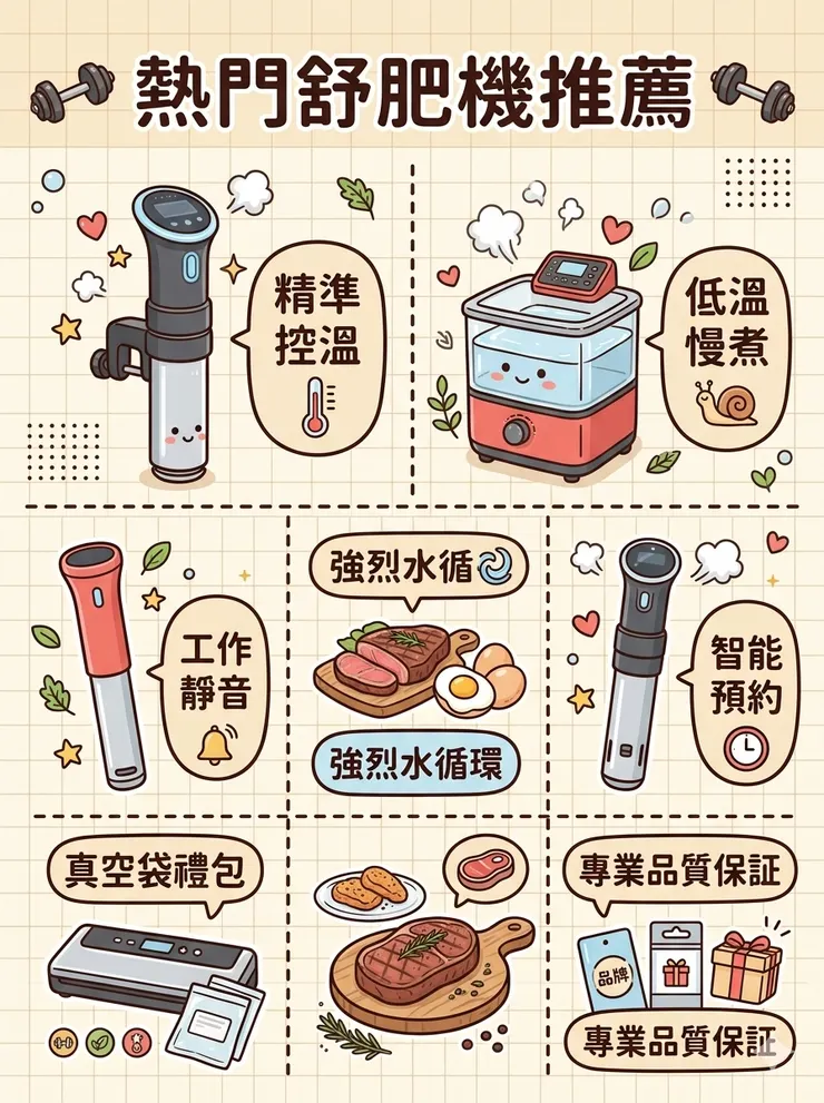 【舒肥機推薦】告別乾柴雞胸肉！Dcard/PTT健身熱議評比：備餐救星/高CP值，菲仕德舒肥機/豪華舒肥套裝組