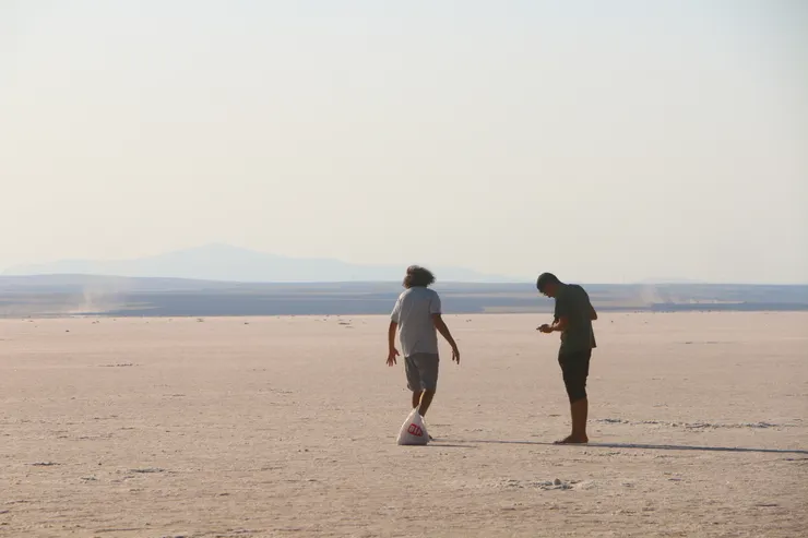 鹽湖Tuz Gölü Tesisleri,攝影於Ankara