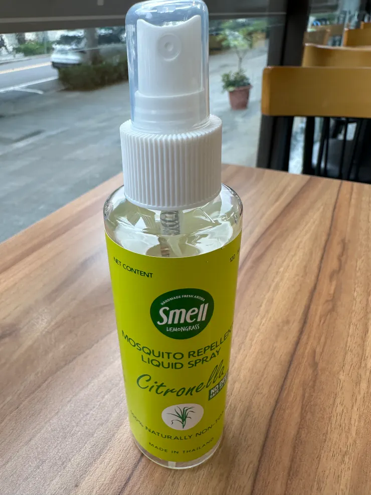 真誠的希望，蚊子討厭香茅味