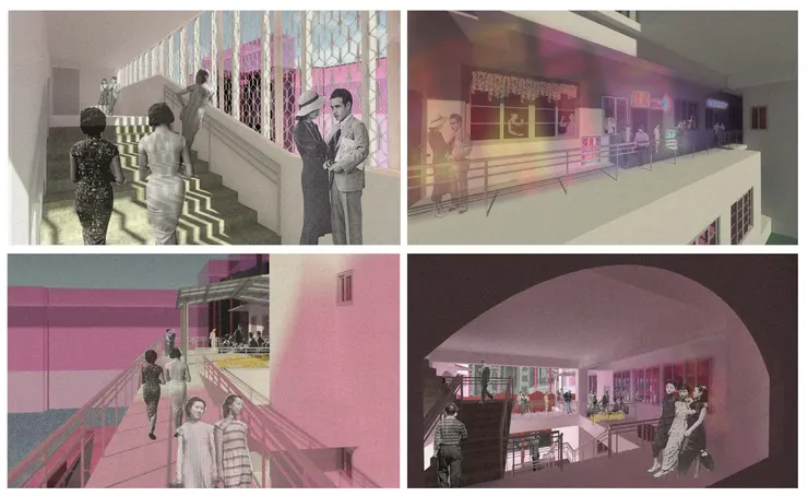 二樓以上透視圖