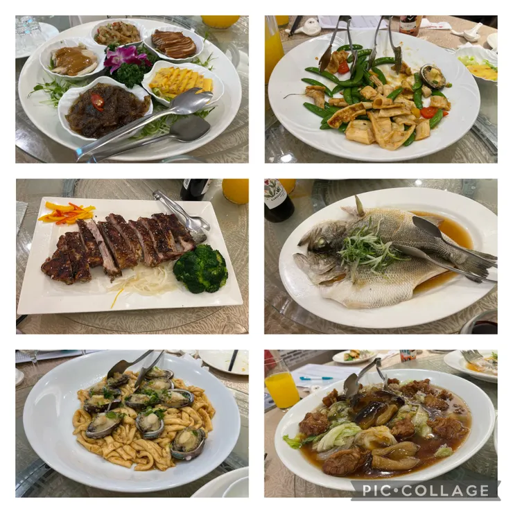 懶得紀錄菜色了，反正就是一堆鮑蔘魚翅。