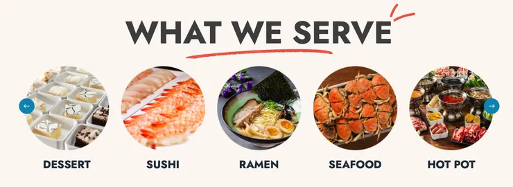 Umi Hotspot and Seafood Buffet 主打海鮮及火鍋吃到飽，是加州唯一入榜全美前廿名的吃到飽餐廳。