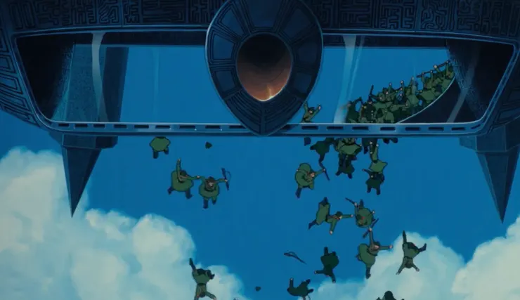 穆斯卡操控城堡令軍隊盡數跌落