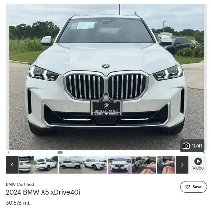 2024 BMW X5價格