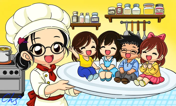 用盛滿幸褔回憶的大盤子，持續為所有人帶來幸褔