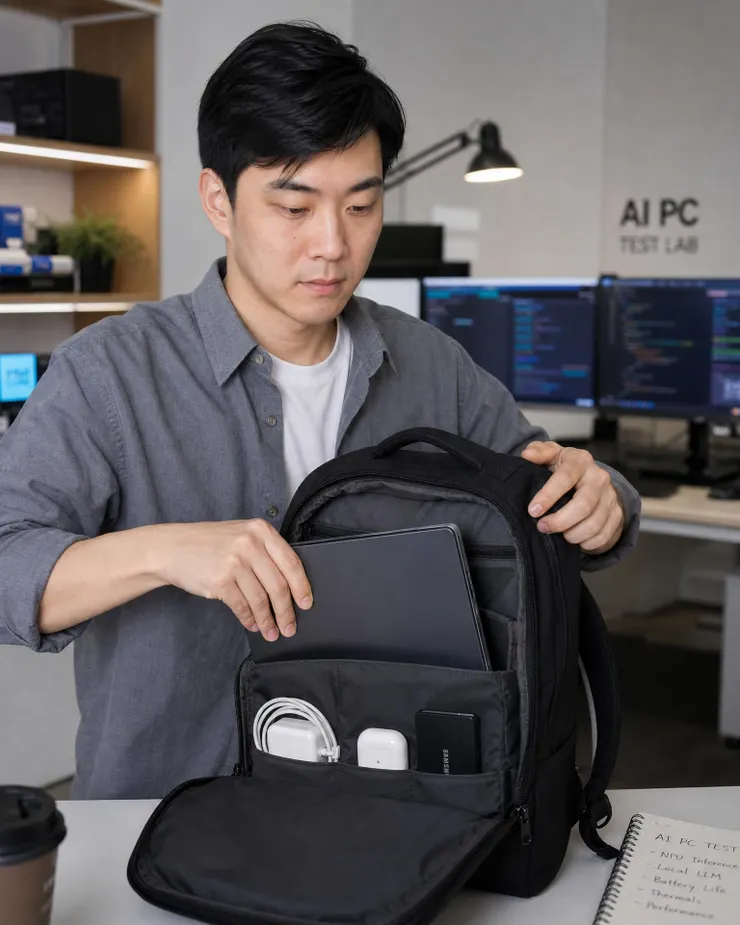 梁练伟根据通勤和创作需求总结 AI PC 升级建议