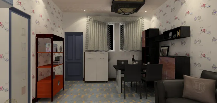 雖然傢俱挺多，但擺放和應用起來不會覺得侷促和不便。