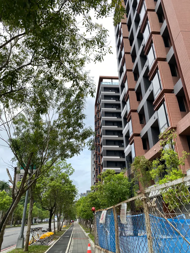 嶄新的高樓社區