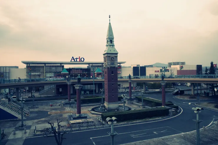 倉敷車站後的安德森廣場