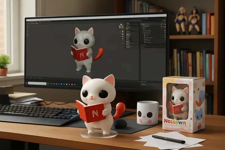 閱讀N次方× Nano Banana 公仔「咪醬—NN」的誕生✨