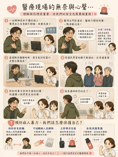 醫療現場的無奈與心聲