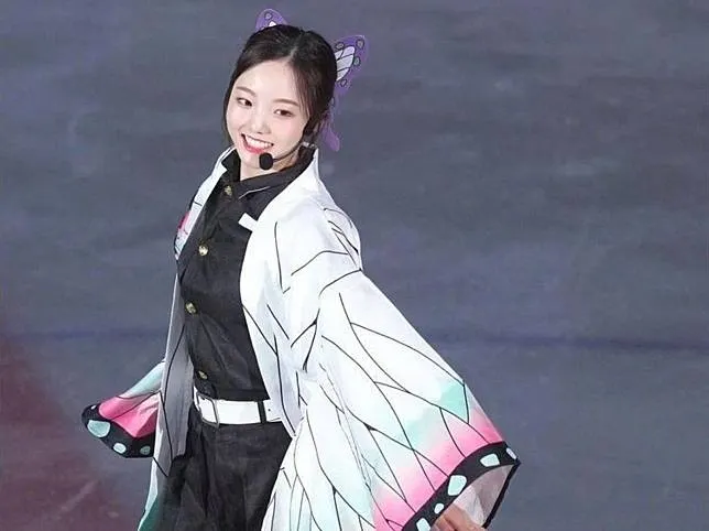 化身為蝴蝶忍的真凜（圖片來源：Livedoor News）