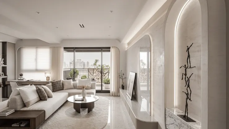 ▲特殊漆室內設計案例<美廳苑>