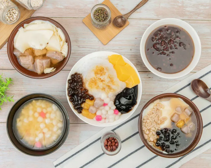 美味多樣的豆花（圖片截圖於網路）