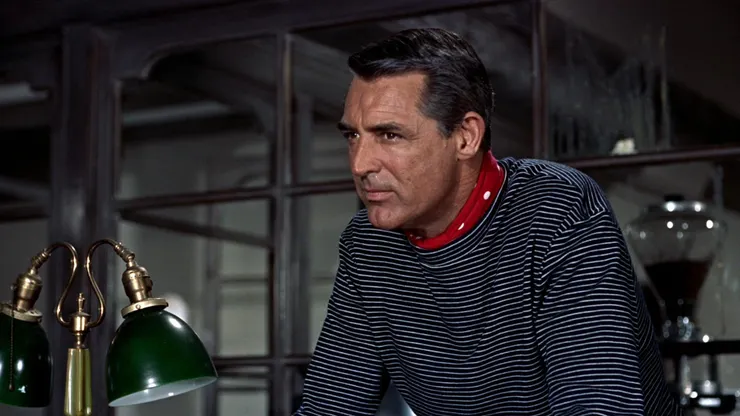 Gary Grant飾演「黑貓大盜」Robie