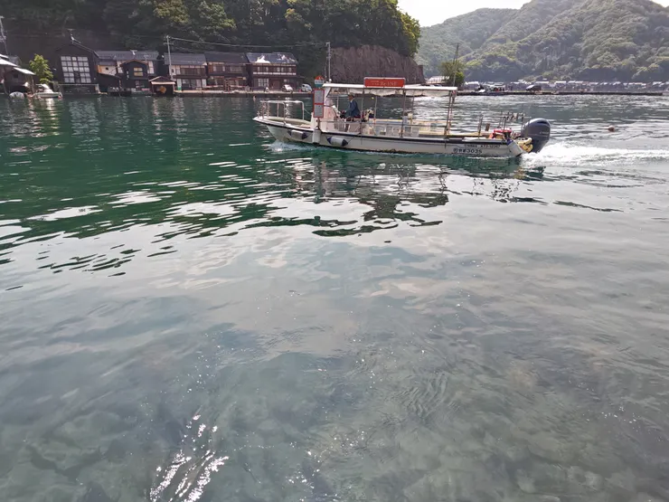 海上計程車體驗結束