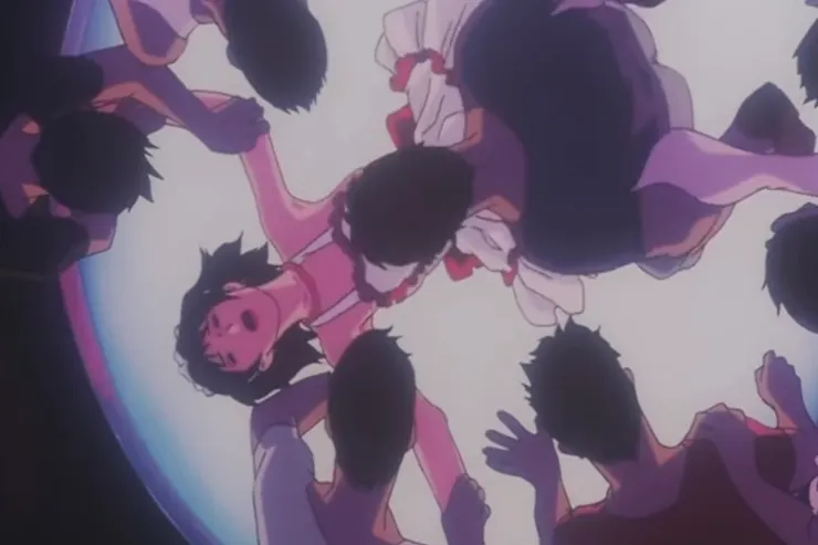 夜總會被強姦戲碼，拍攝兩次。