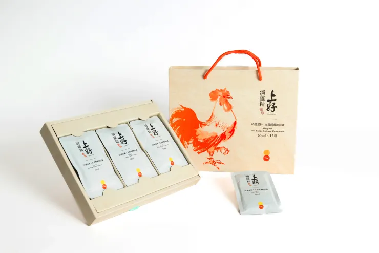 讓您安心的選擇:上好滴雞精,附帶六千萬產品責任險!