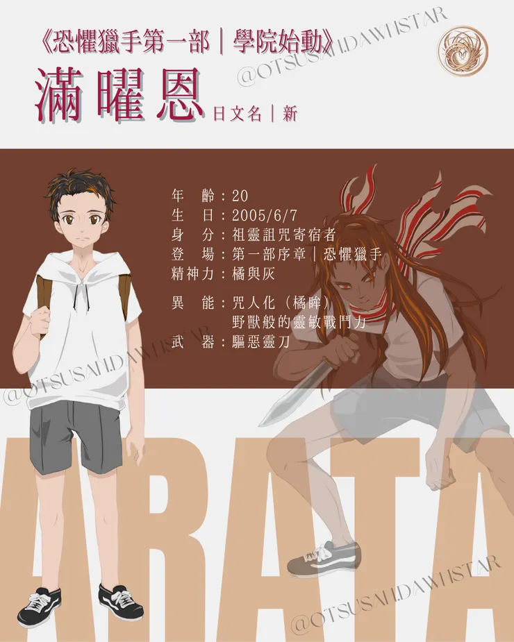 恐懼獵手－滿曜恩｜乙參繪製