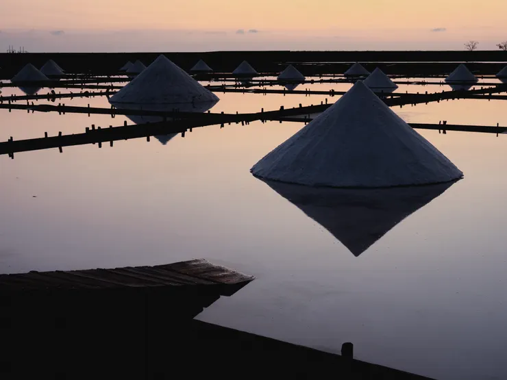 天空與倒影的鏡射之美