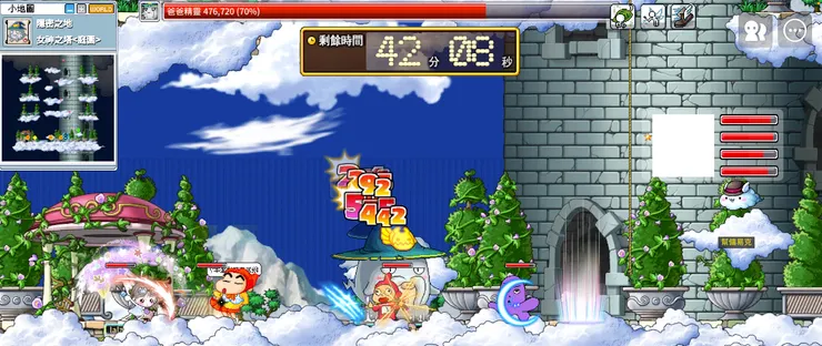 跟同事一起解女神副本