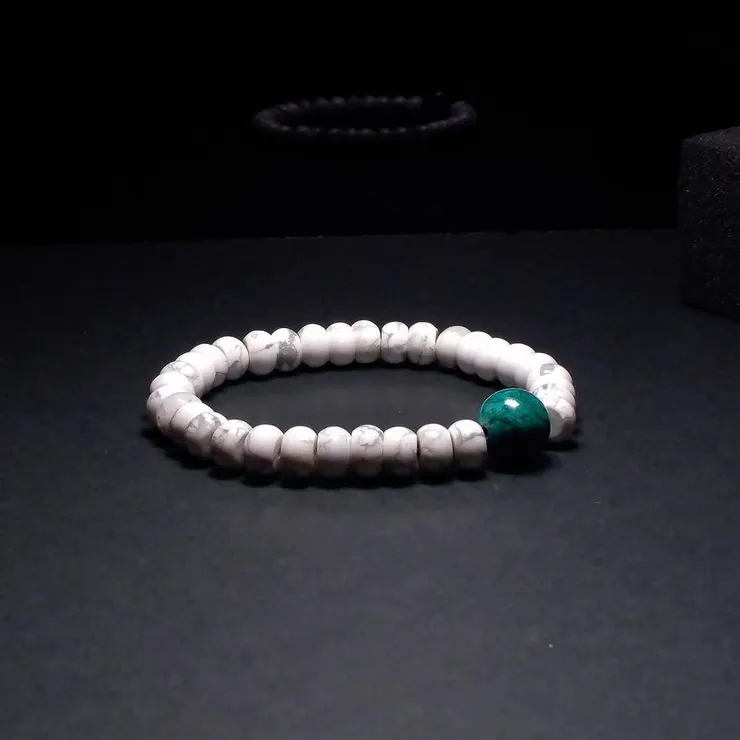 白松石 男士手鍊