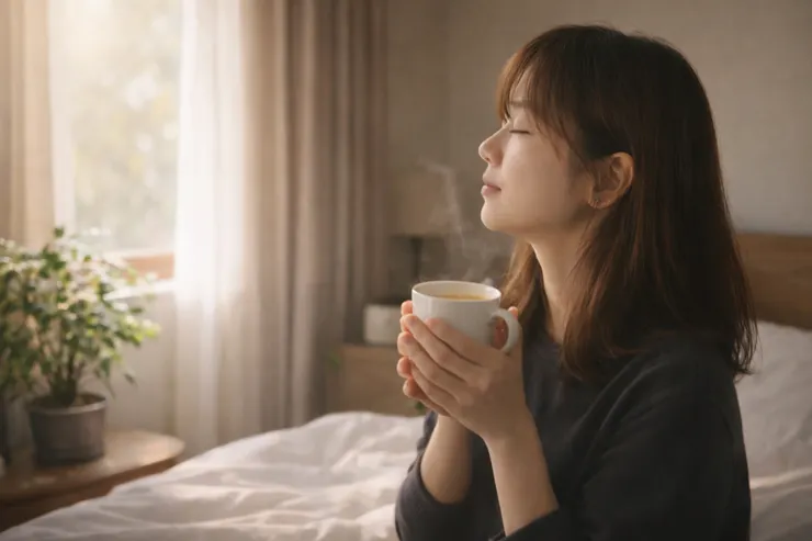 整理了一夜的大腦，需要一個溫柔的早晨