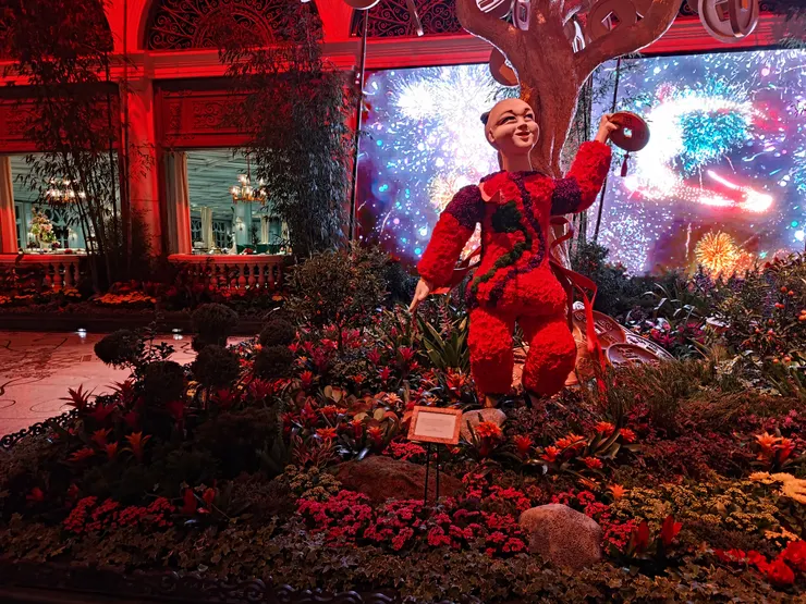 百樂宮酒店的中國新年佈景