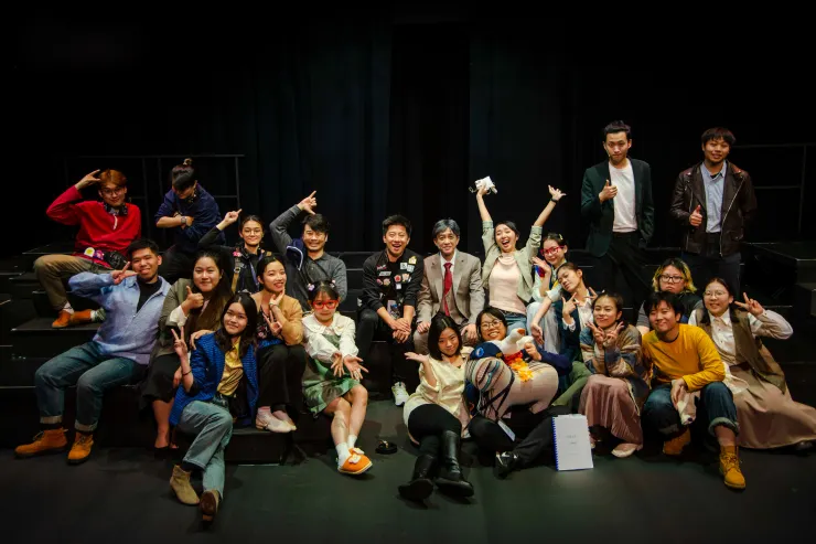 演出者合照留念