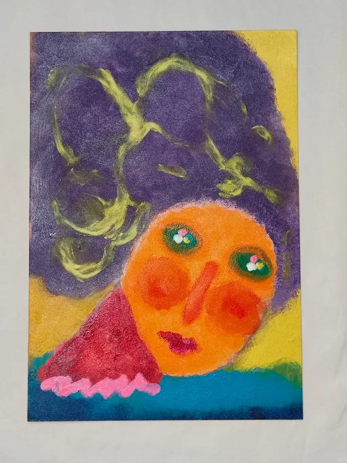 壓克力顏料作品