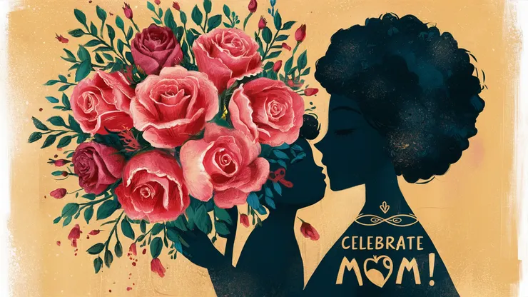 使用「母親節主題」提示詞