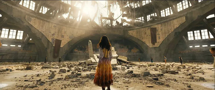 與主線三部曲相比略顯陽春的初代競技場