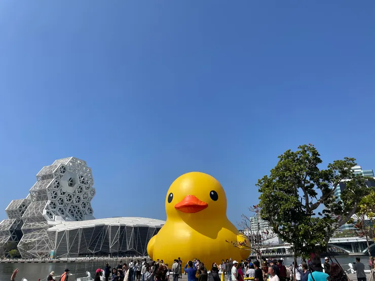 沒想到,避開過年那幾天,還是很多人潮