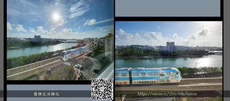 大廳可看到輕軌電車