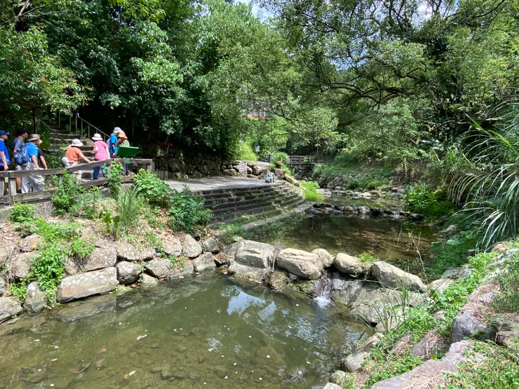 文學散步道的尾端