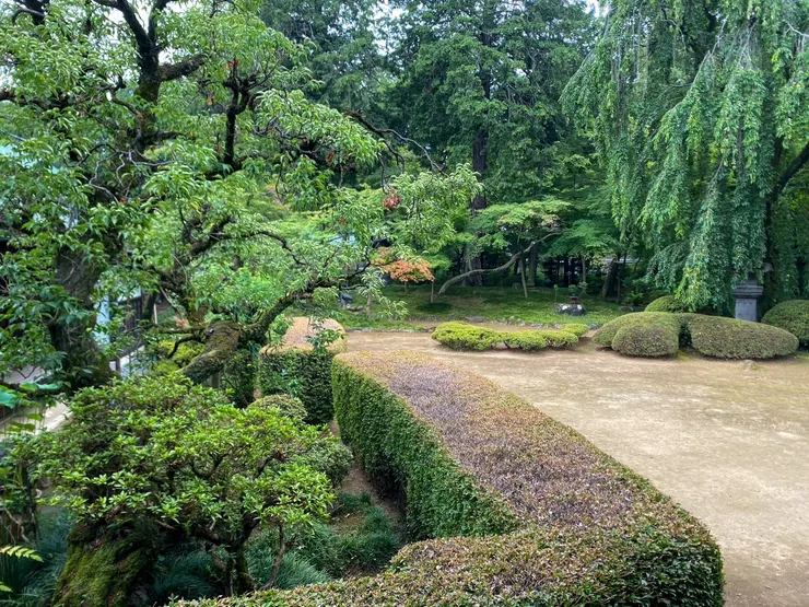 喜多院客殿與書院庭園一景