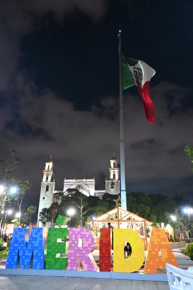 Merida 市中心廣場