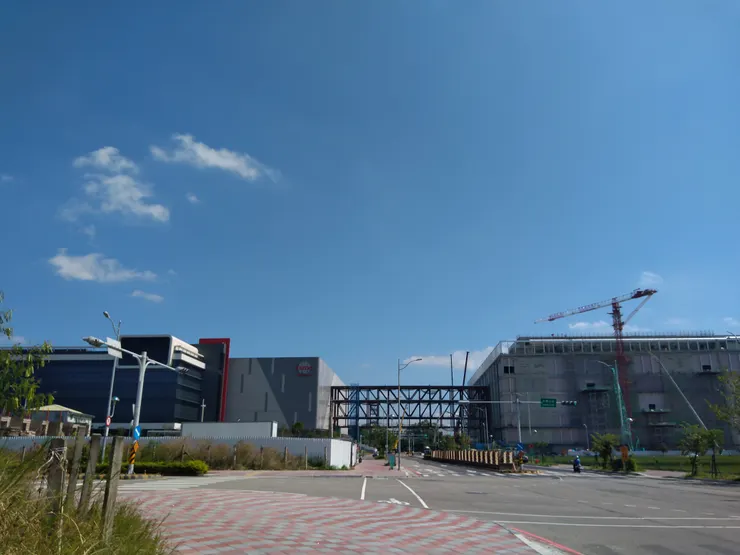 台積電先進封測六廠一隅，拍攝日期：2023/10/25，承熙提供 ( 以下未註明來源者均是 )