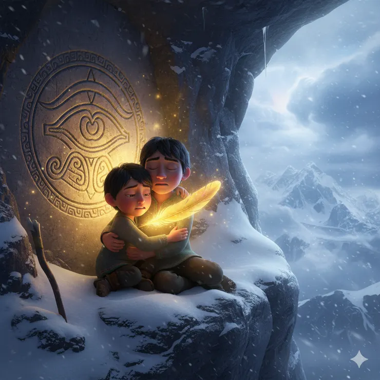 聖山下的承諾：柯里與盧卡的風箏