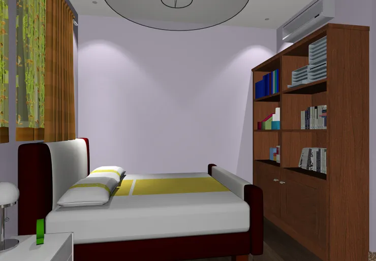 床就是這個樣子了。