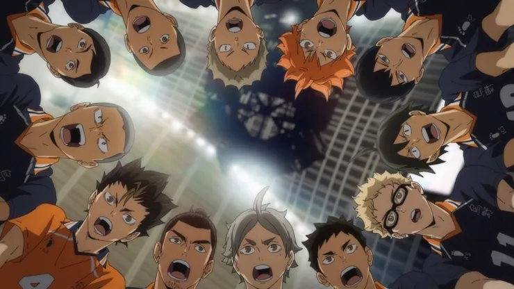 攝自排球少年動畫